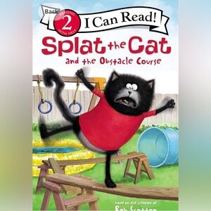 Rob Scotton book
Splat the Cat and the Obstacle Course (I Can Read Level 2)